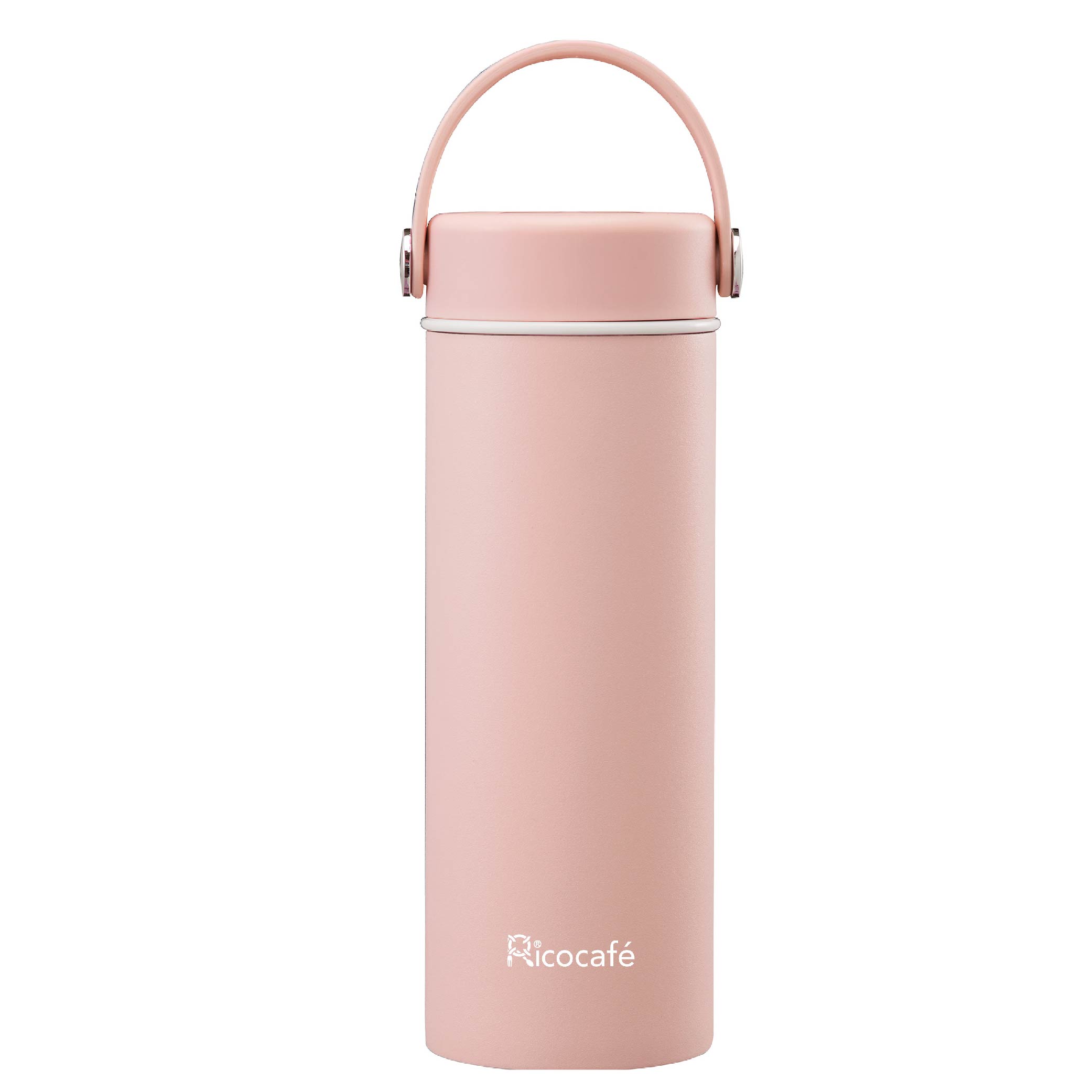 RICO瑞可 450ml 真瓷不锈钢陶瓷保温瓶